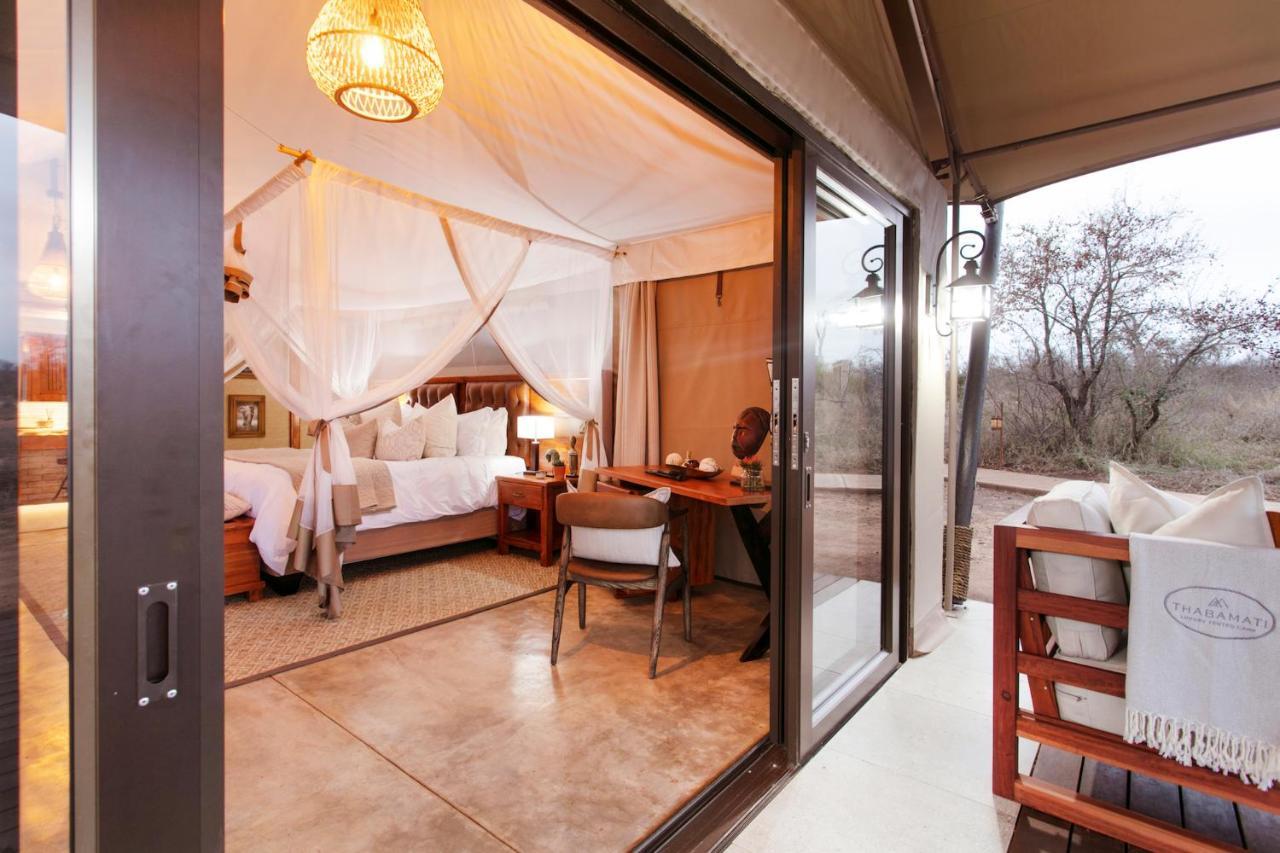 Thabamati Luxury Tented Camp Timbavati Game Reserve Bagian luar foto